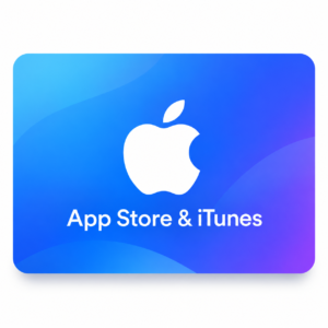 رسم توضيحي لبطاقة App Store وiTunes رقمية